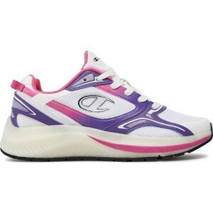 Sneakersy Champion Vibe Low Cut Shoe S11672-CHA-WW015 Wht/Purple/Fucsia