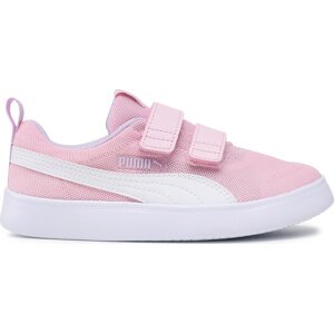 Sneakersy Puma Courtflex v2 Mesh V Ps 371758 08 Pink Lady/Puma White