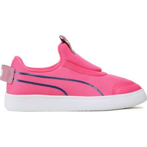 Sneakersy Puma Courtflex v2 Slip On Ps 374858 12 Sunset Pink/Sodalite Blue