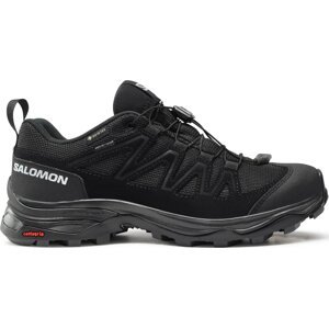 Trekingová obuv Salomon X Ward Leather GORE-TEX L47182600 Black/Black/Black