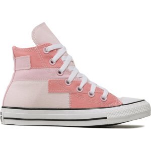 Plátěnky Converse Chuck Taylor All Star Patchwork A06024C White/Pink