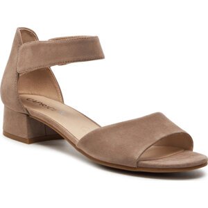 Sandály Caprice 9-28212-42 Mud Suede 338