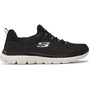 Sneakersy Skechers Bright Bezel 149204/BKSL Black/Silver