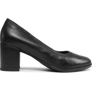 Polobotky Clarks Freva 55 Court 261709644 Black Leather