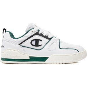 Sneakersy Champion S21882-CHA-WW011 Wht/Green/Nbk