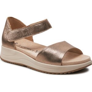 Sandály Caprice 9-28710-42 Taupe Metallic 341