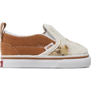 Tenisky Vans Slip-On V VN0A5EFKBF01 Bear Hugs Brown/Multi