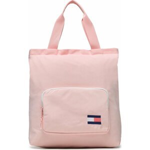 Kabelka Tommy Hilfiger Big Flag Tote AU0AU01724 Růžová