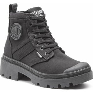 Turistická obuv Palladium Pallabase Hi Army 98582-008-M Black