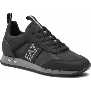 Sneakersy EA7 Emporio Armani X8X027 XK219 Q226 Black/Iron Gate/Silv