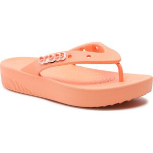 Žabky Crocs Classic Platform Flip W 207714 Papaya