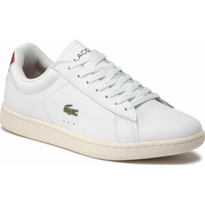 Sneakersy Lacoste Carnaby Evo 0722 2 Sfa 7-43SFA00152G1 Wht/Burg