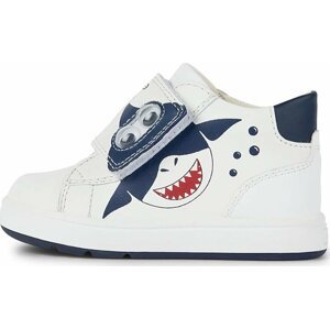 Polobotky Geox B Biglia Boy B354DC08554C0899 White/Navy