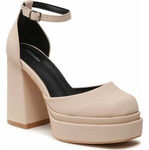 Polobotky DeeZee LW85478-6 Beige