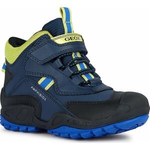 Sněhule Geox Jr New Savage B Abx J261WB 050BU CF43S D Navy/Lime Green