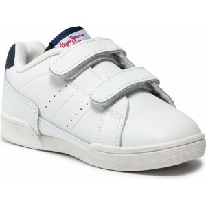 Sneakersy Pepe Jeans Lambert Sport Kids PBS30502 White 800