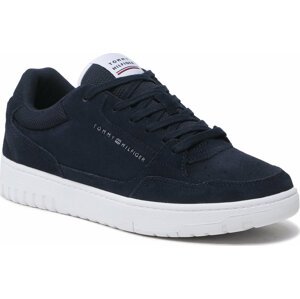 Sneakersy Tommy Hilfiger Th Basket Core Suede FM0FM04694 Desert Sky DW5