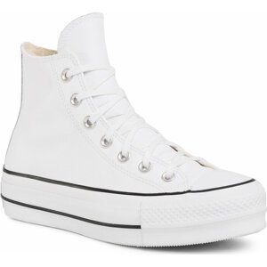 Plátěnky Converse Ctas Lift Clean Hi 561676C White/Black/White