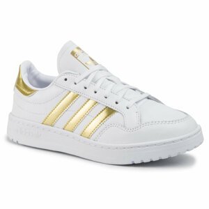 Boty adidas Team Court W EF6058 Ftwwht/Goldmt/Ftwwht