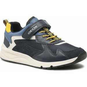 Sneakersy Geox J Rooner Boy J36H0A 01122 C0657 D Navy/Yellow