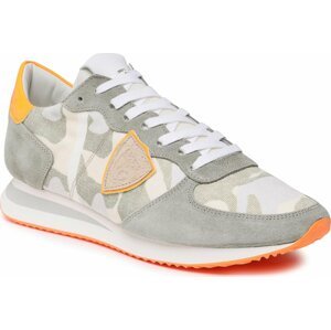 Sneakersy Philippe Model Trpx Low Man TZLU TRPX Vert Orange