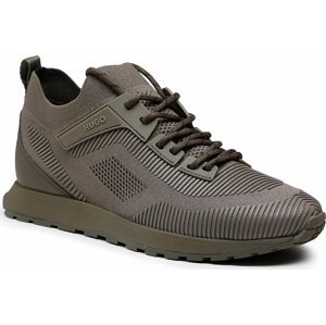 Sneakersy Hugo Icelin Runn 50471301 10232616 01 Dark Green 303