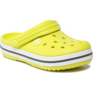 Nazouváky Crocs Crocband Clog K 207006 Citrus/Grey 725