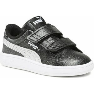 Sneakersy Puma Smash 3.0 Glitz Glam V Inf 394688 03 Puma Black-Puma Silver-Puma White