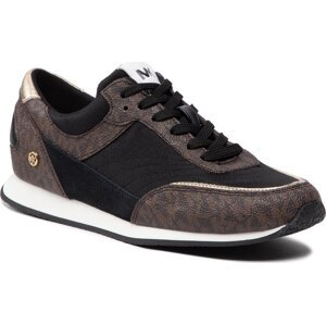 Sneakersy MICHAEL Michael Kors Callan Trainer 43T2CNFS2B Brown Multi