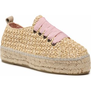 Espadrilky Manebi Lace-Up Espadrilles V 2.7 E0 Raffia