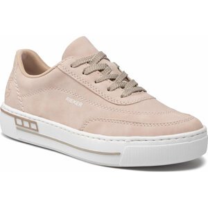 Sneakersy Rieker L8807-31 Rosa