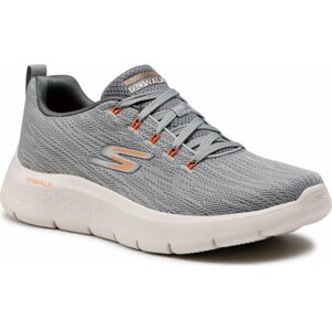 Sneakersy Skechers Go Walk Flex 216481/GYOR Gray/Orange