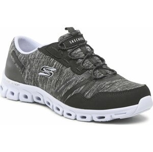 Boty Skechers Glide-Step 104086/BKLV Black/Lavender