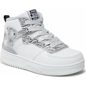 Sneakersy Primigi 4962400 Bianco-Argento