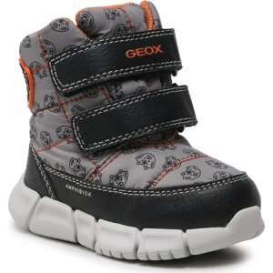 Sněhule Geox B Flexyper B.B Abx C B043PC 0MNBU C0036 M Grey/Orange