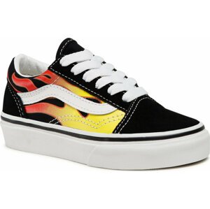 Tenisky Vans Old Skool VN0A5AOAXEY1 (Flame) Black/True White
