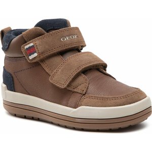 Kotníková obuv Geox J Charz B. A J26ESA 04622 C0947 S Brown/Navy