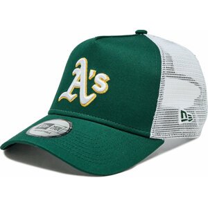 Čepice New Era Team Script Trucker Athletics 60364234 Zelená