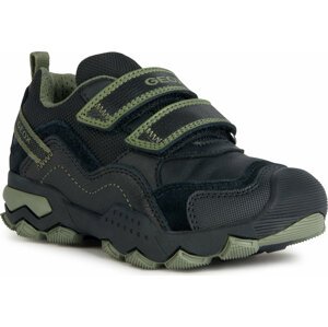 Polobotky Geox J Buller Boy J159VA 046FU C0033 M Black/Military