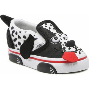 Tenisky Vans Dog Slip-On V VN0A4VJM6BT1 Dalmatian Black/True Whit