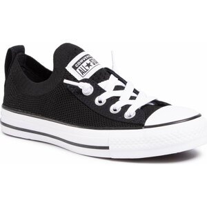 Plátěnky Converse Ctas Shoreline Knit Slip 565489C Black/White/Black