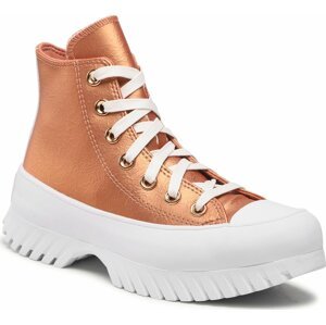 Plátěnky Converse Ctas Lugged 2.0 Hi A01304C Copper/Terra Blush/White