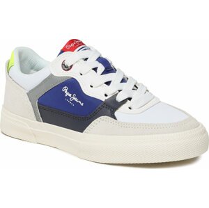 Sneakersy Pepe Jeans Kenton Master Combi B PBS30548 White 800