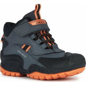 Sněhule Geox Jr New Savage B Abx J261WB 050BU C0904 D Dk Grey/Orange