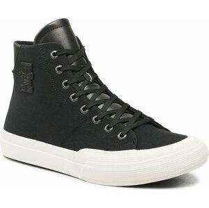 Sneakersy Tommy Hilfiger Th Hi Vulc Premium Bananatex FM0FM04572 Black BDS