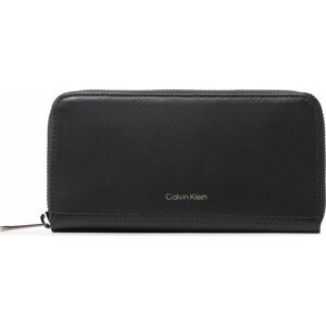 Velká dámská peněženka Calvin Klein Duo Stitch Long Zip Around K50K510302 BAX