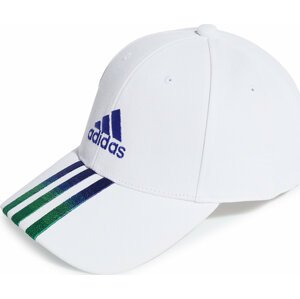Kšiltovka adidas 3-Stripes Fading Baseball Cap HT2028 white/lucid blue/lucid blue