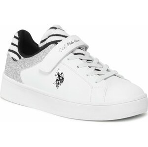 Sneakersy U.S. Polo Assn. BRYGIT001 Whi-Sil01