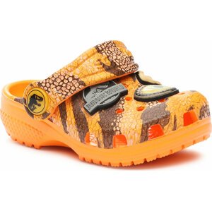 Nazouváky Crocs Crocs Jurassic World Clasic Clog T 208848 Orange Zing 83A