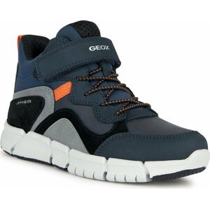 Kozačky Geox J Flexyper Boy B Abx J269XA 032ME C0659 S Navy/Orange